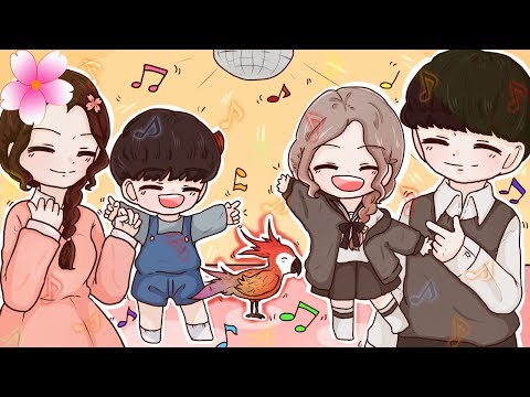 75화) 춤추는 앵무새를 키워요~ [엄마가된플레르시즌2 가족상황극] - [플레르TV]