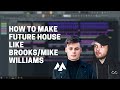 How To Make Future House Like Brooks, Mike Williams | FREE FLP | Fl Studio 20 Tutorial