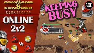 Command and Conquer Remastered: Tiberian Dawn - 2v2 Online Multiplayer - GDI & NOD vs GDI & NOD