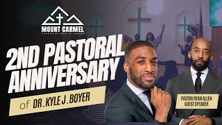Second Pastoral Anniversary Sunday of Dr. Kyle Boyer - Sunday, September 15, 2024