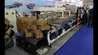 Beer box partition assembler machine