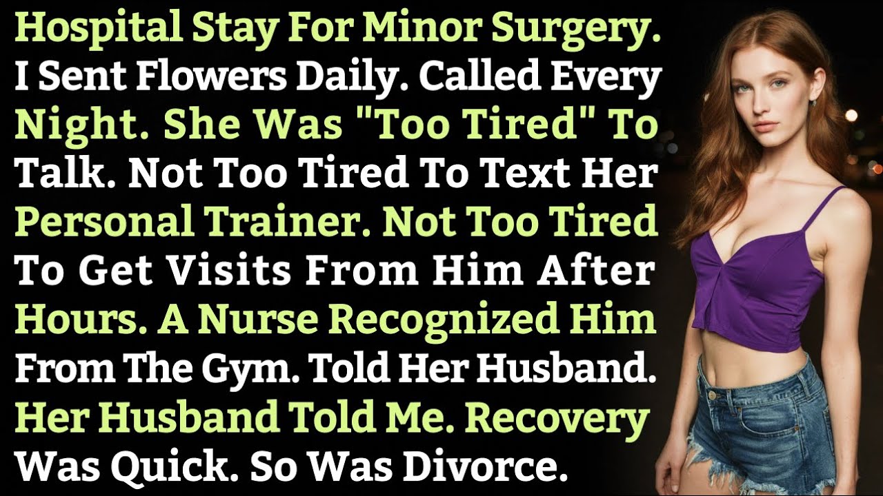 Hospital Stay For Minor Surgery. I Sent Flowers Daily. Called Every Night. She Was 