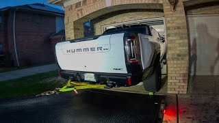Towing a Hummer EV, After It's Most Common Failure! - Part 1