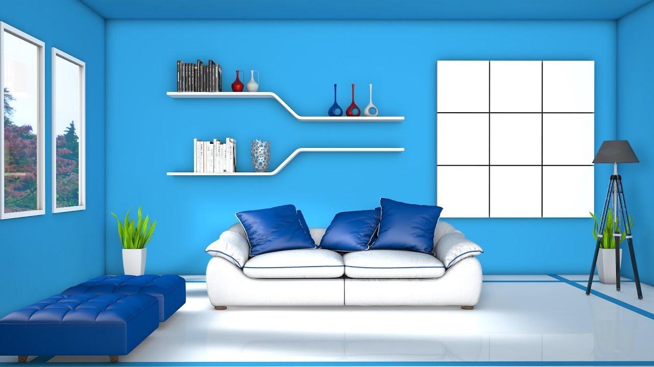 Cinema 4D Tutorial - Room Interior Design - YouTube