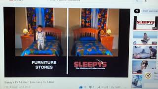 Sleepy's TV Ad: Don't Ever Jump On The Bed (Spanish sleepy's Song) commercial.
