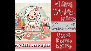 Using Base pages #7.  #scrapbook  #scrapbookingideas   #scrapbookinglayout  #scrapbookprocessvideo