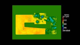 Wind tunnel computational fluid simulation with TYCHO