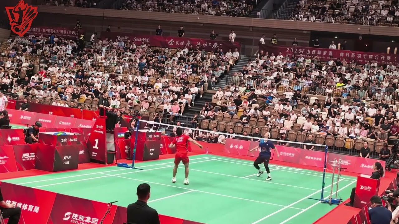 Nice Angle | Lin Dan Cup 2025 | Men's Singles Semifinals Takēi Riki vs Zheng Minxian Game 2