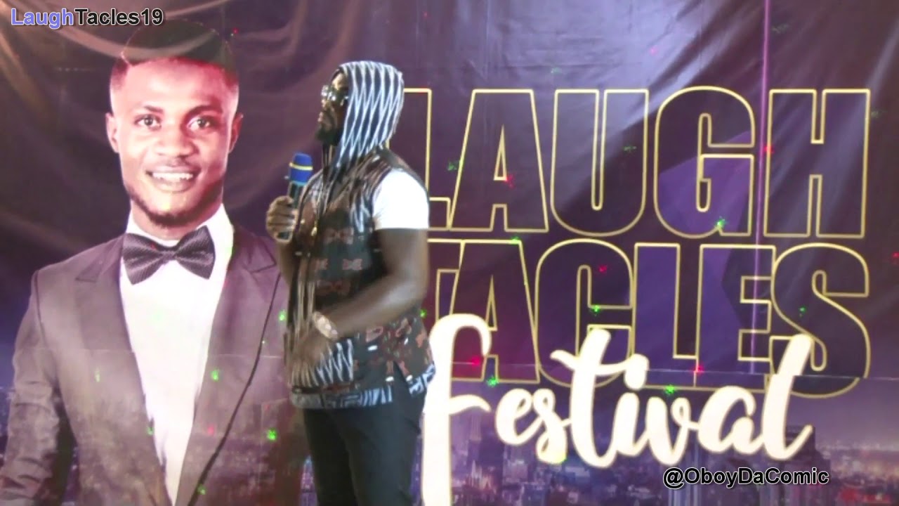 Oboy Da Comic PERFORMANCE at the Laugh TACLES festival 2019