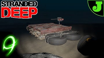 NEW GAS POWERED RAFT! Stranded Deep | EPISODE 8 | UPDATE 0.39