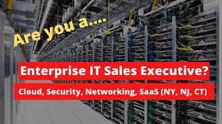Hiring Enterprise Sales Exec (IT Consulting & Solutions, MSP) - for Tri-State Region (NJ/NY/CT)