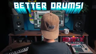 How To Make Your Drums Hit Hard Eq, Sidechaining, Transient Shaper, Layering