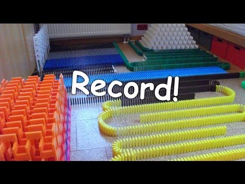 Former Personal Record: 6,828 dominoes