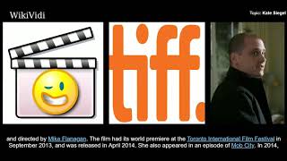 KATE SIEGEL - WikiVidi Documentary