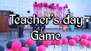 Teacher' day Game || MSW || Department of Social work || MGKVP
