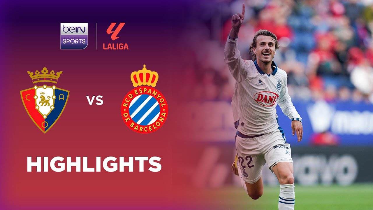 Osasuna 1-2 Espanyol | LaLiga 25/26 Match Highlights