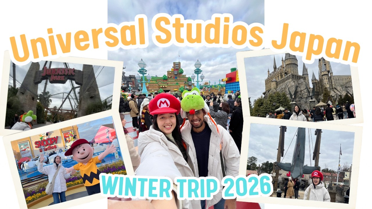 Day 3 in Osaka, Japan 🇯🇵 | Full Day at Universal Studios Japan!