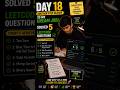 Day 18 of Being Unemployed 💻 | Solved 5 LeetCode Problems 🔥