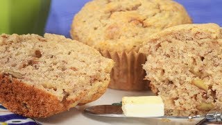 Banana Muffins Recipe Demonstration - Joyofbaking.com