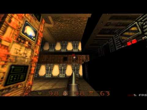 Linux Games: Darkplaces Quake + High Resolution Textures in Sabayon 64bit