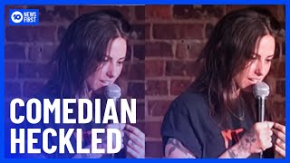 Comedian Goes Viral After Confronting Heckler During Performance | 10 News First