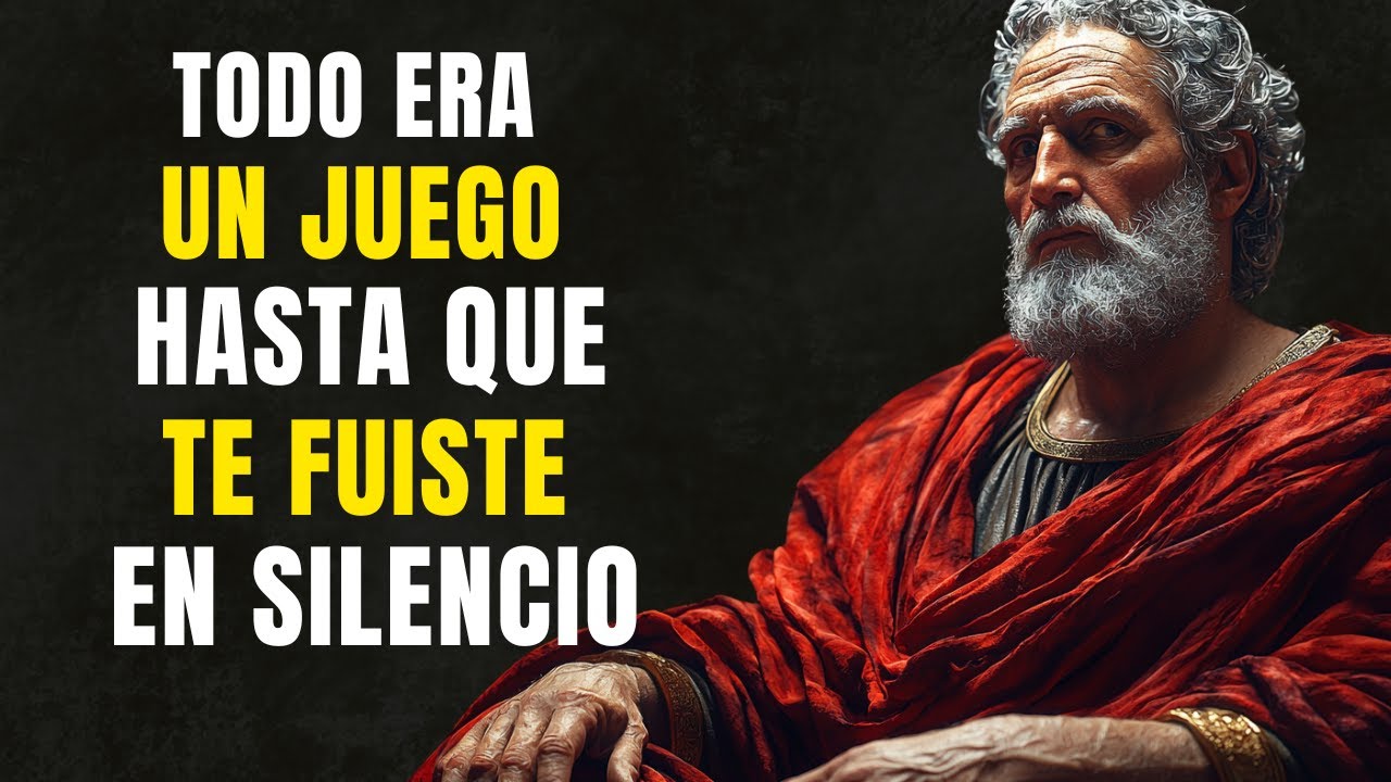 ¿TE DESCARTARON COMO SI NO VALIERAS NADA? TU SILENCIO SERÁ SU LECCIÓN | Estoicismo