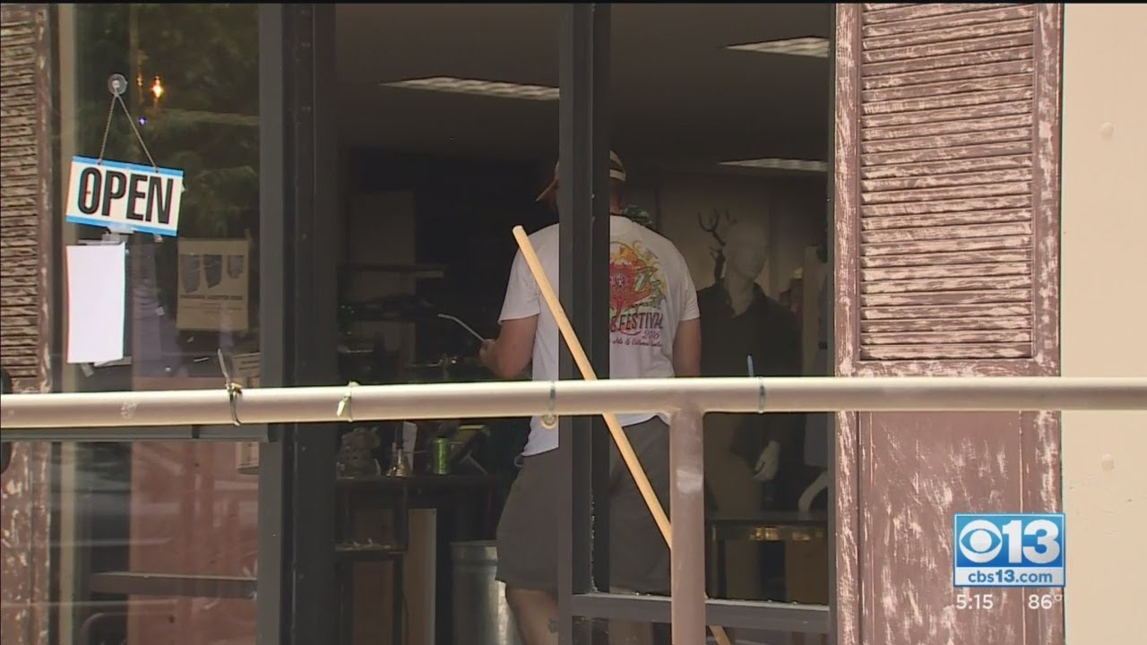 Weave Store Vandalized