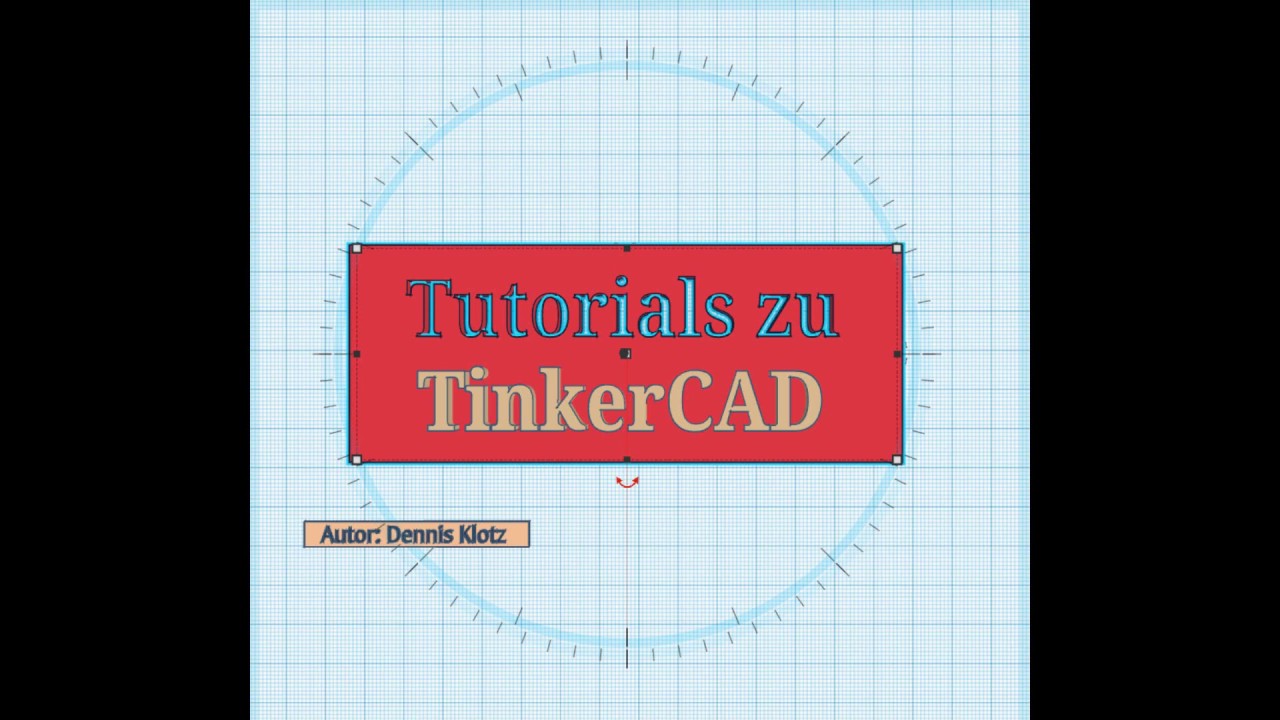 TinkerCAD: Tutorial 1 | Einführung - YouTube