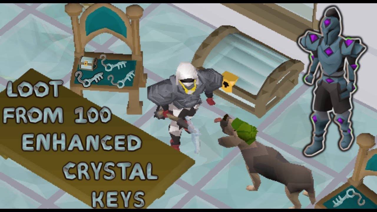 Loot from 100 Enhanced Crystal Keys - Ep 1/3