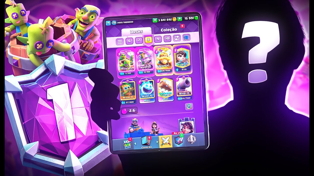 ESSE JOGADOR VIROU O MELHOR DE LOGBAIT DO CLASH ROYALE COM ESSE DECK... *SUPEROU O RYLEY*💀💀💀