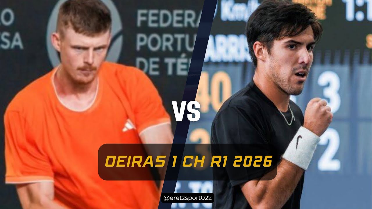Oeiras 1 Challenger 2026 R1: Billy Harris [1] vs. Tiago Torres [WC] Extended Highlights