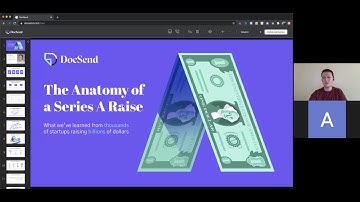 DocSend Startup Index: Series A Webinar - "The Anatomy of a Series A Raise"