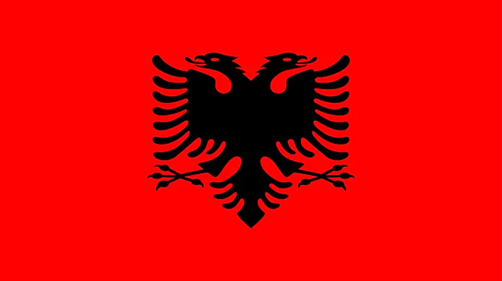 Albania Flag - Country Flags as background image and screensavers - 1 Hour