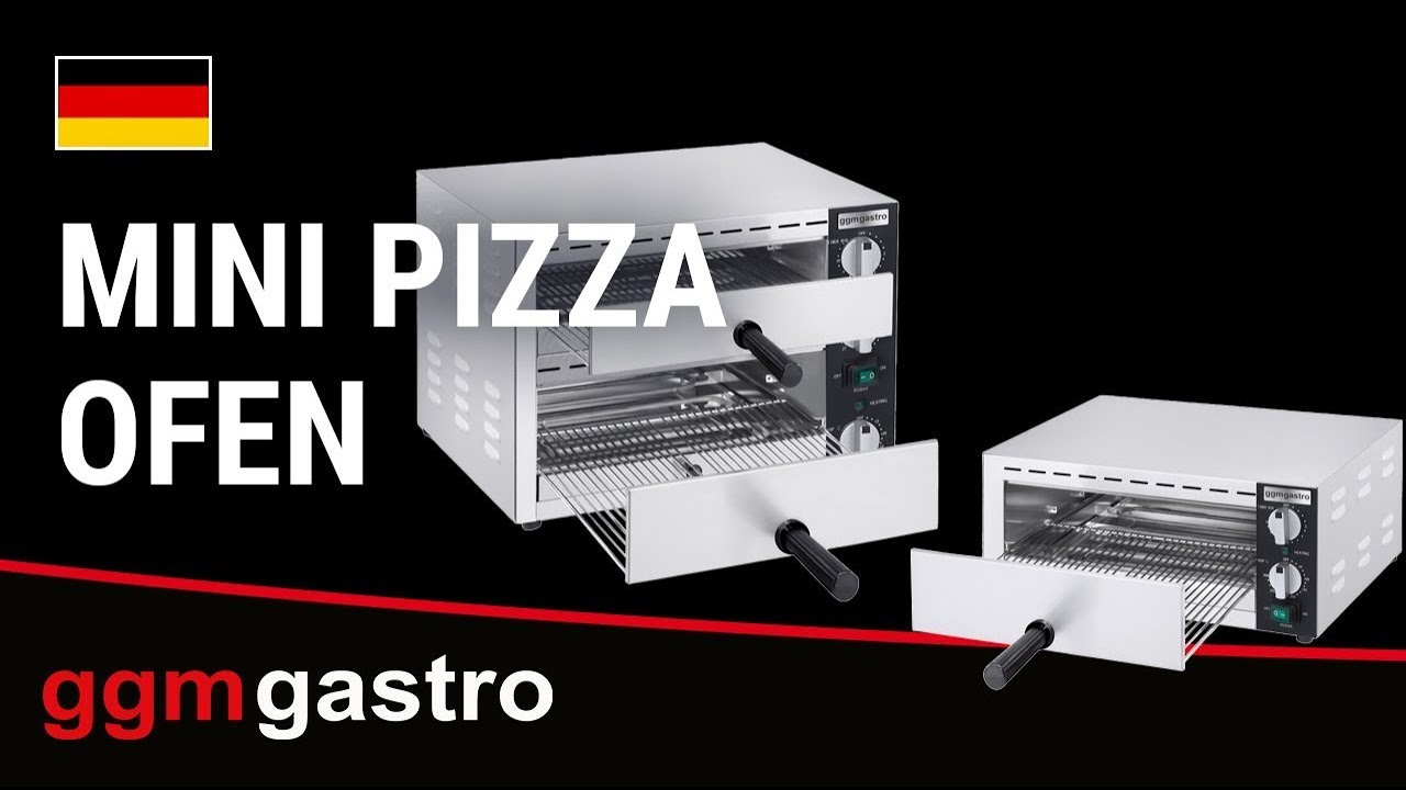 Todeco Four à pizza électrique 3 en 1, 1200W, avec 6 mini pelles à pizza, 6 Poêle à fromage, Plat de cuisson amovible, pour mini pizza de ⌀ 10 cm - Gamm vert