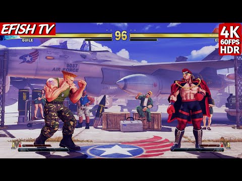 Guile vs Ed (Hardest AI) - Street Fighter V