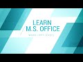 MS OFFICE COURSE IN VARANASI I SHUBHAM COMPUTER INSTITUTE I SCIVNS I MS WORD I EXCEL I SHUBHAM SIR☺