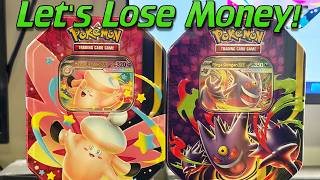 Profit or Loss $60 Mega Moonlit Pokemon Tins