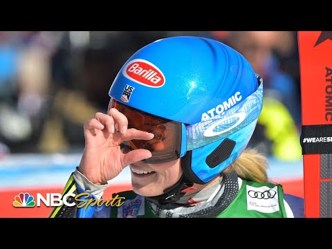 Mikaela Shiffrin's INCREDIBLE second run barely enough to