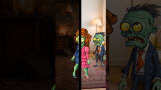 Zombies X Plants Dancing Challenge With Zombies, Cherry Bean