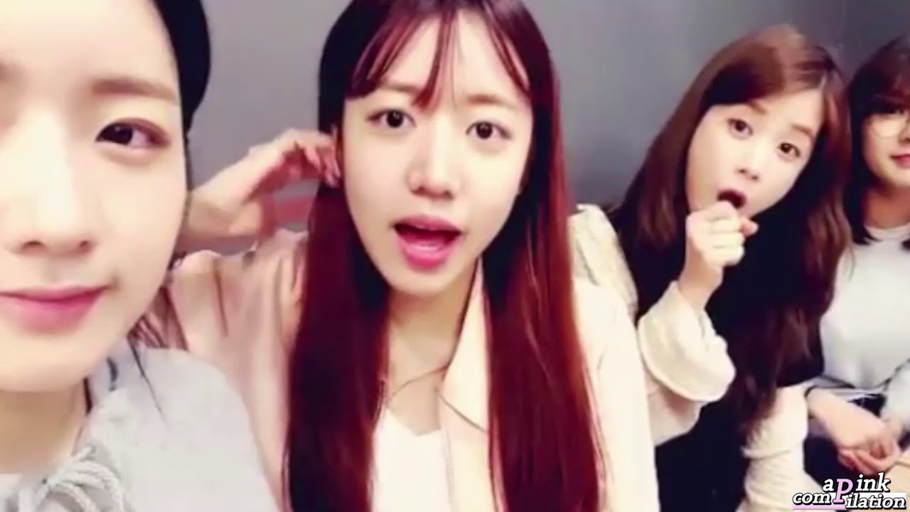 • apink singing on rainy days by beast/highlight •