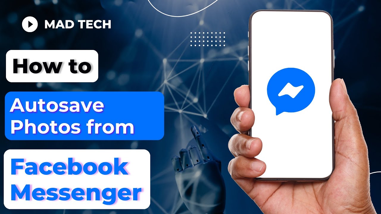 How to Autosave Photos from Facebook Messenger? YouTube