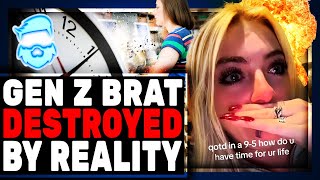 Woke Gen Z Entitled Brat DESTROYED With BRUTAL Dose Of Reality Is Now FIRED & Broke!