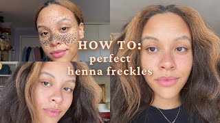 the real secret to natural, longlasting henna freckles every time