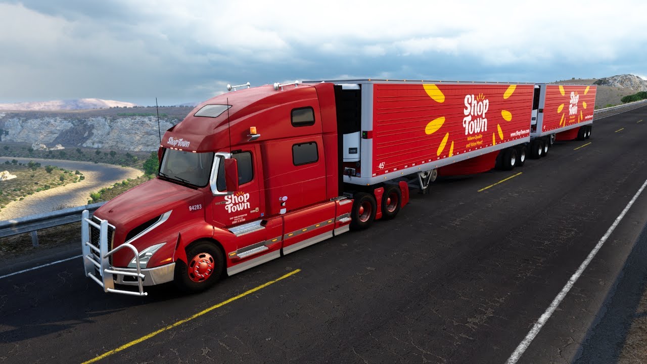 Nevada Scenic Highway Cruise - Volvo VNL 860 | American Truck Simulator 1.57