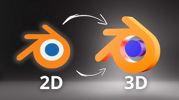 Comment transformer une image 2D en objet 3D sur Blender ?