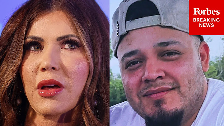 BREAKING NEWS: Kristi Noem Accuses 'Horrible' Kilmar Abrego Garcia Of Shocking Crimes