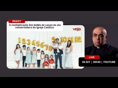 REACT | REPORTAGEM DA VEJA SOBRE FAMÍLIAS NUMEROSAS