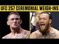 UFC 257: Dustin Poirier vs. Conor McGregor 2 Ceremonial Weigh-Ins | ESPN MMA