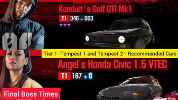 CSR 2 | Tempest | Tier 1 | Which cars to use