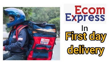 Ecom Express in first day delivery 🚚 || #ecomexpress #onlineshopping  @pahadivloger89